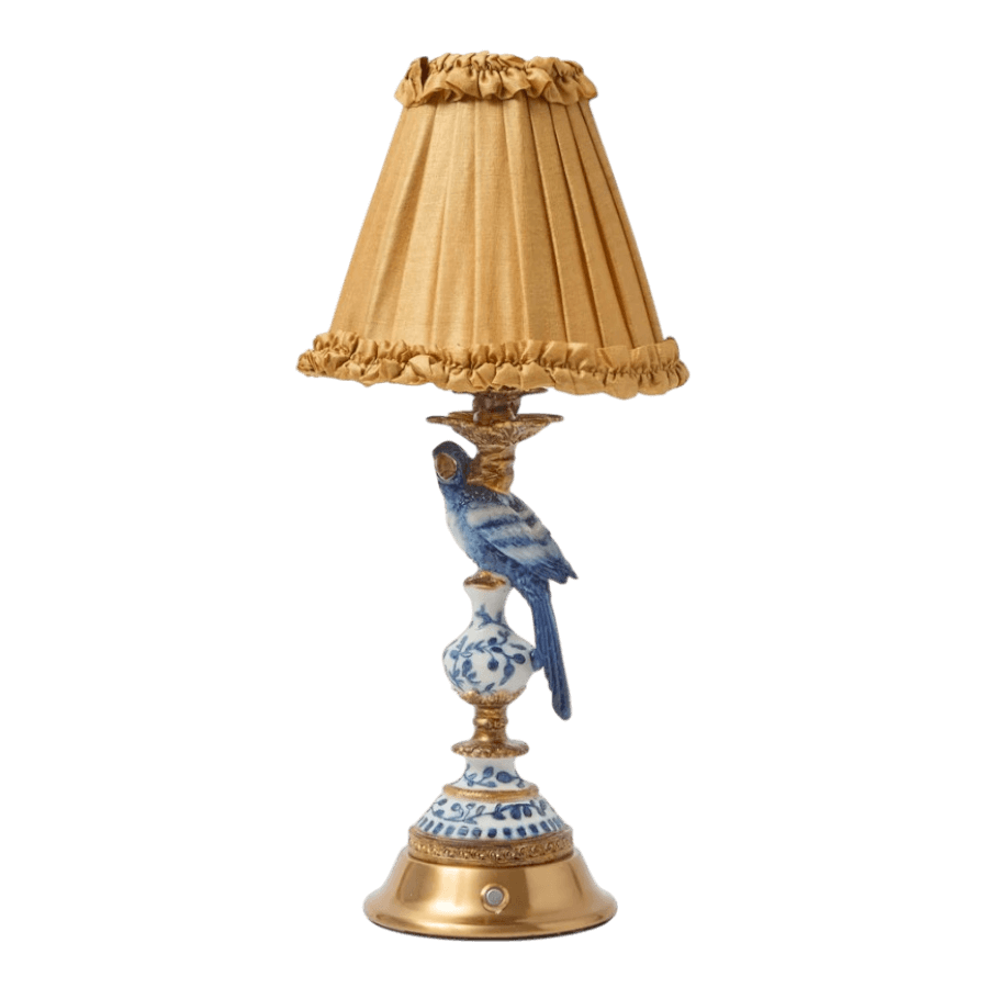 Blue Parrot Rechargeable Lamp