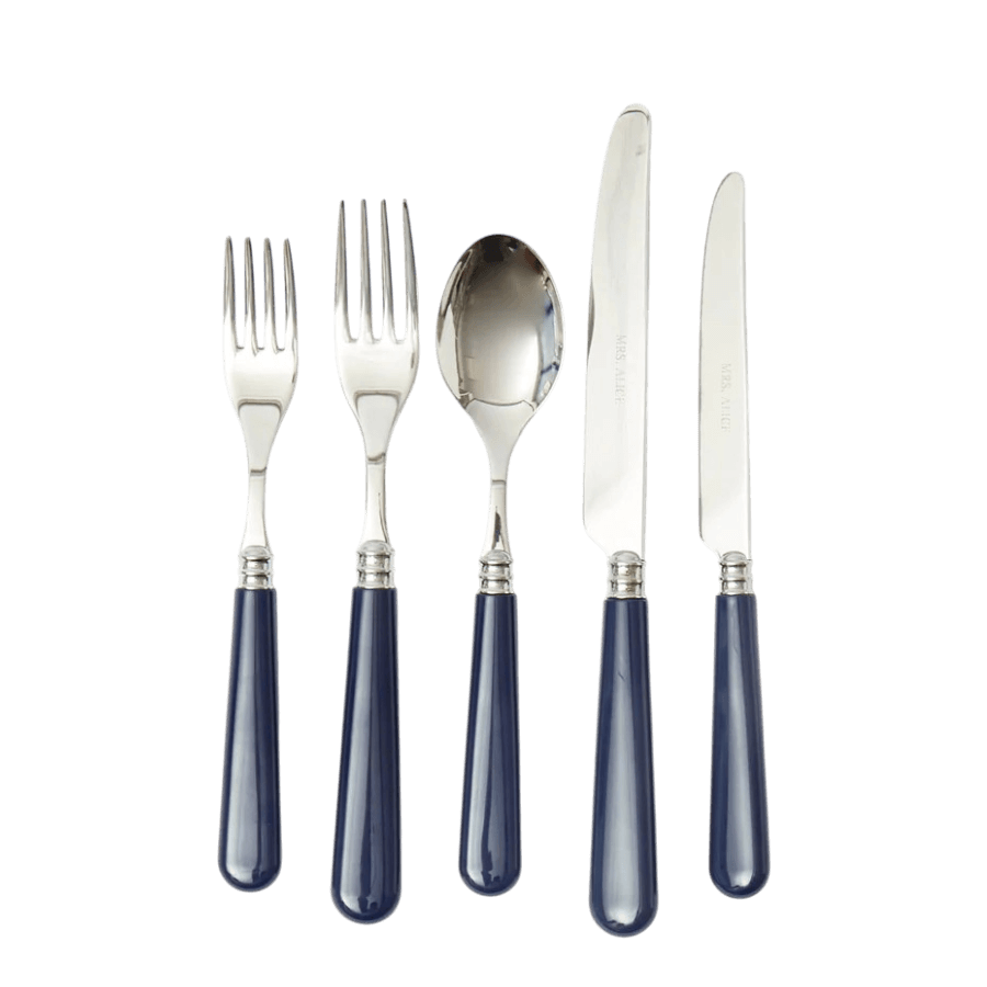 Navy Cutlery (5 Piece)