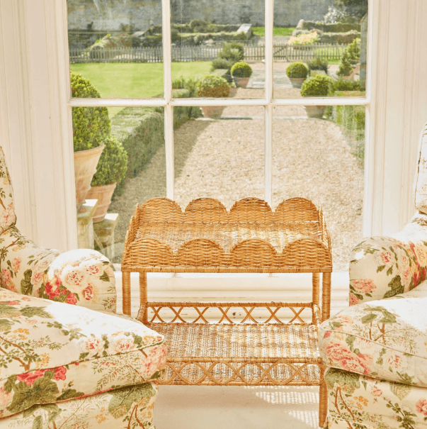 Sophia Rattan Side Table