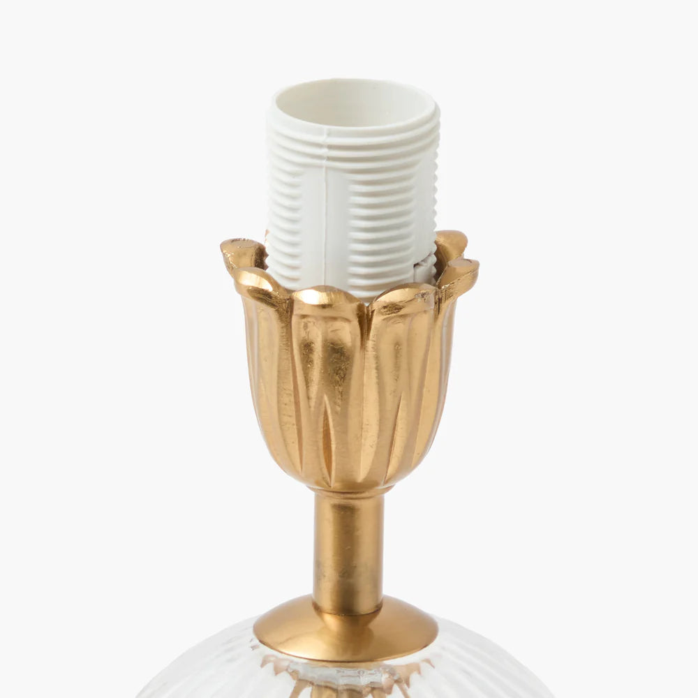 Glass Bardot Rechargeable Lamp