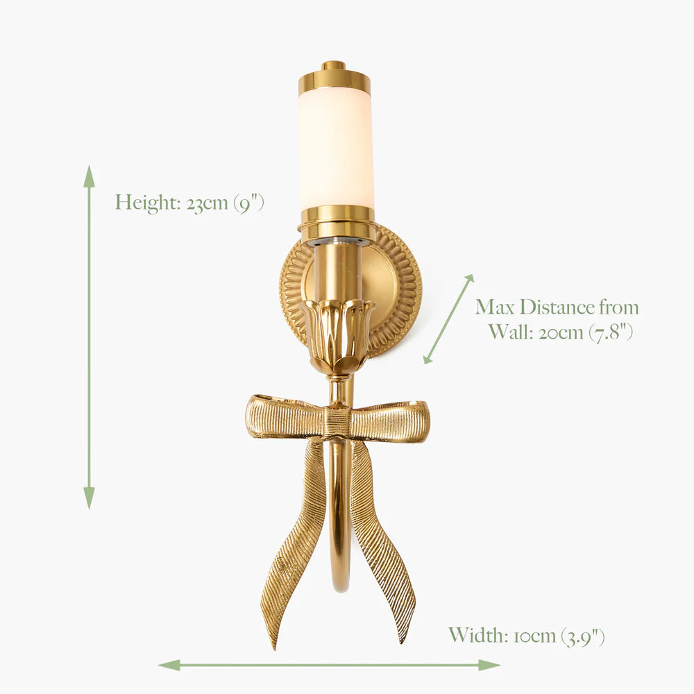 Marilyn Bow Rechargeable Wall Light