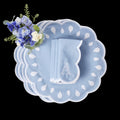 Bettina Blue & White Placemats & Napkins (Set of 4)