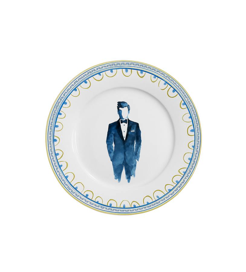 Set Sea Blue (5 set plates)