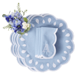 Bettina Blue & White Placemats & Napkins (Set of 4)