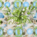 Bettina Green & Blue Placemats & Napkins (Set of 4)