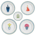 Blue Dinner Plate