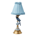 Silk Frilled Lampshade