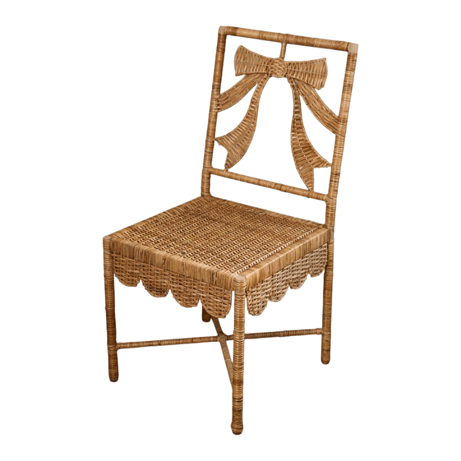 Celine Bow Rattan Chair