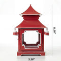 Chinoiserie Padoga in Red