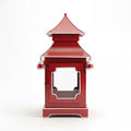 Chinoiserie Padoga in Red