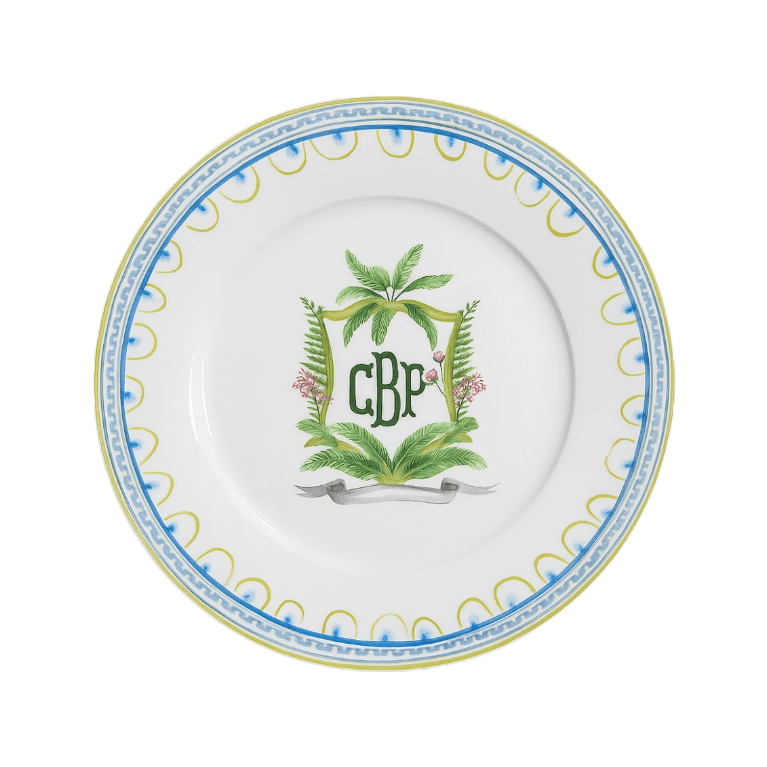 Blue Dinner Plate