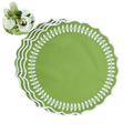 Green Laurel Placemats & Napkins (Set of 4)