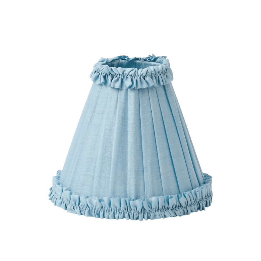 Silk Frilled Lampshade
