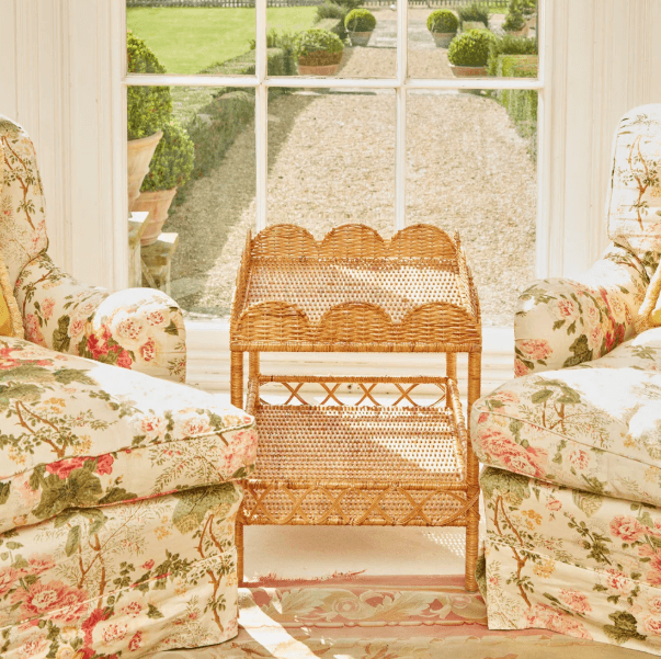 Sophia Rattan Side Table