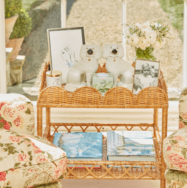 Sophia Rattan Side Table