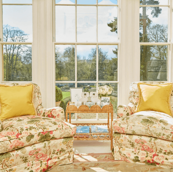 Sophia Rattan Side Table