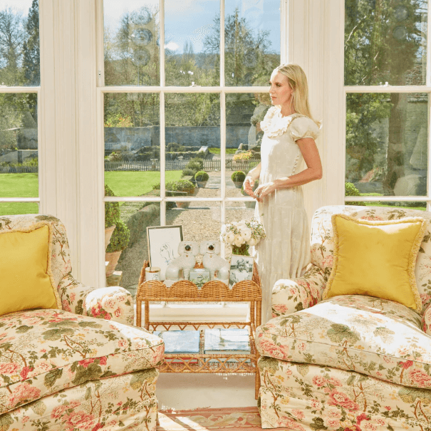 Sophia Rattan Side Table