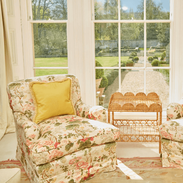 Sophia Rattan Side Table