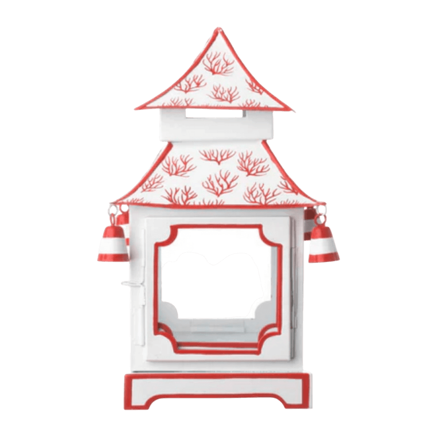 White & Red Coral Pagoda