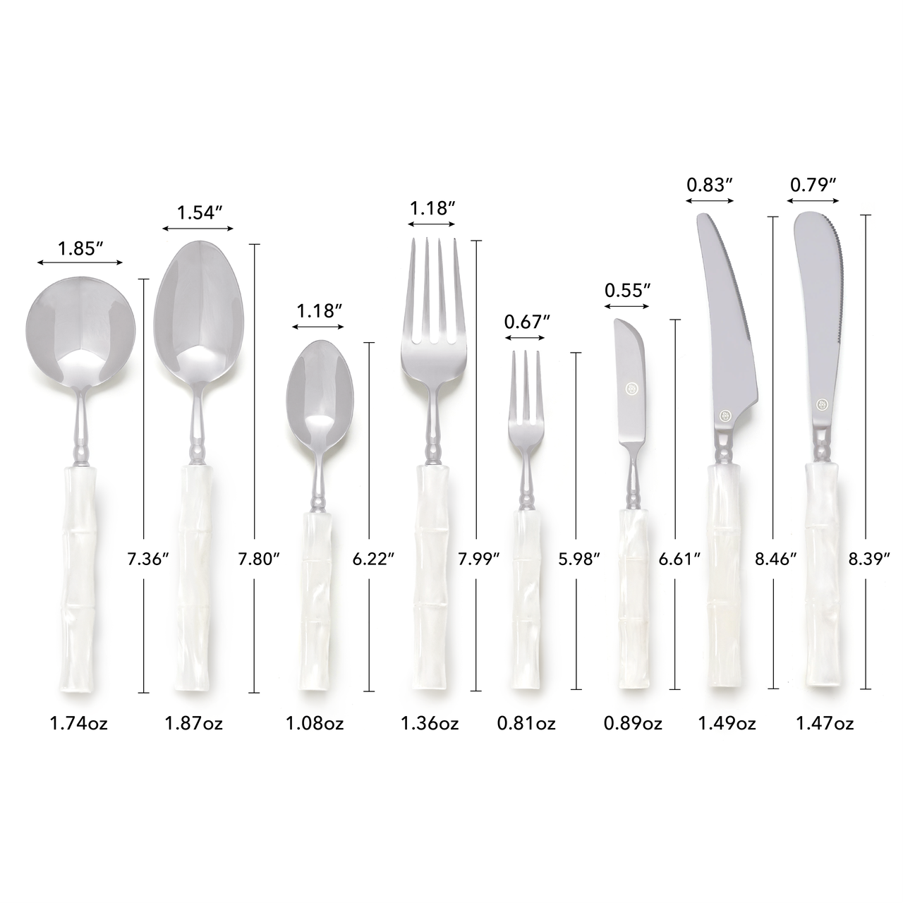 Stainless Steel Flatware Sets 8 PCS